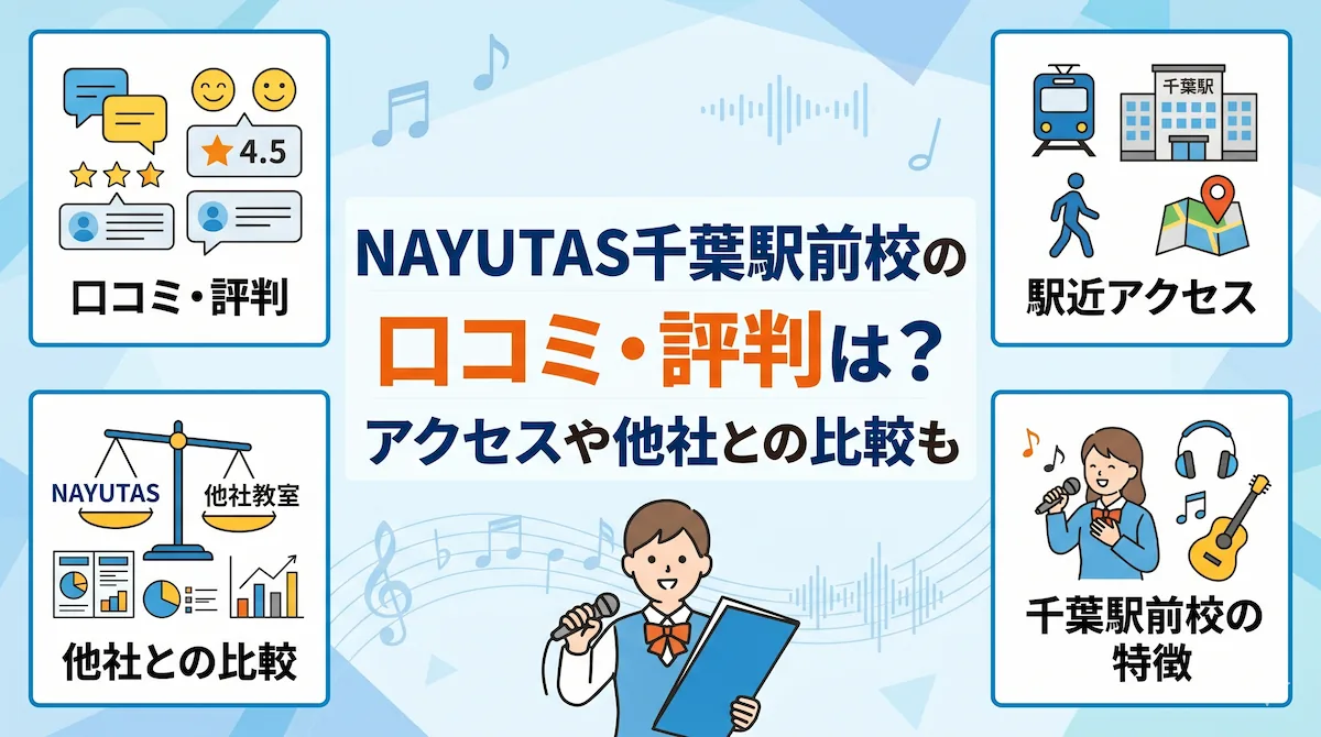 NAYUTAS千葉駅前校の口コミ・評判は？アクセスや他社との比較も　アイキャッチ