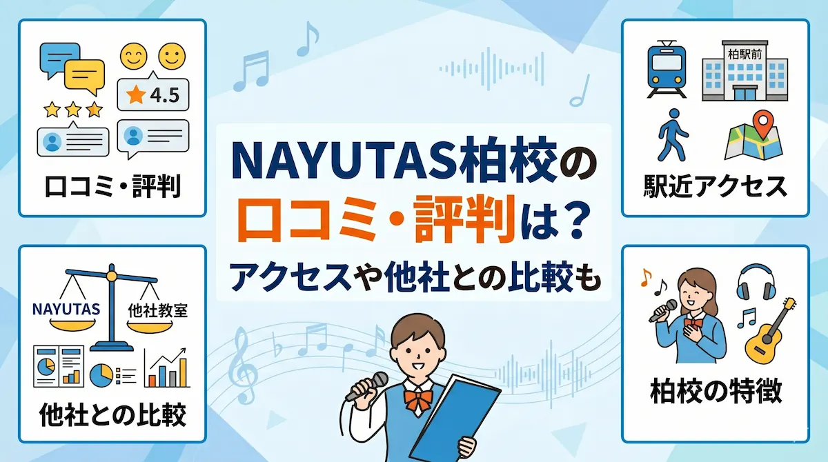 NAYUTAS柏校の口コミ・評判は？アクセスや他社との比較も　アイキャッチ